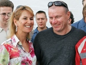 Владимир Потанин с бывшей женой Натальей