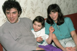 Жанна Немцова с родителями в детстве фото 1994 года