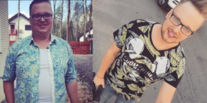 Егор Халявин до и после похудения фото из Инстаграма 