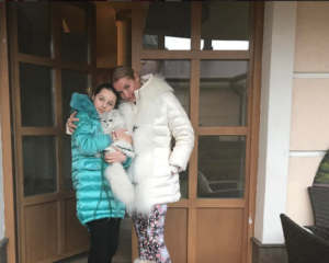 Анастасия Волочкова фото 2017 с дочерью Ариадной 